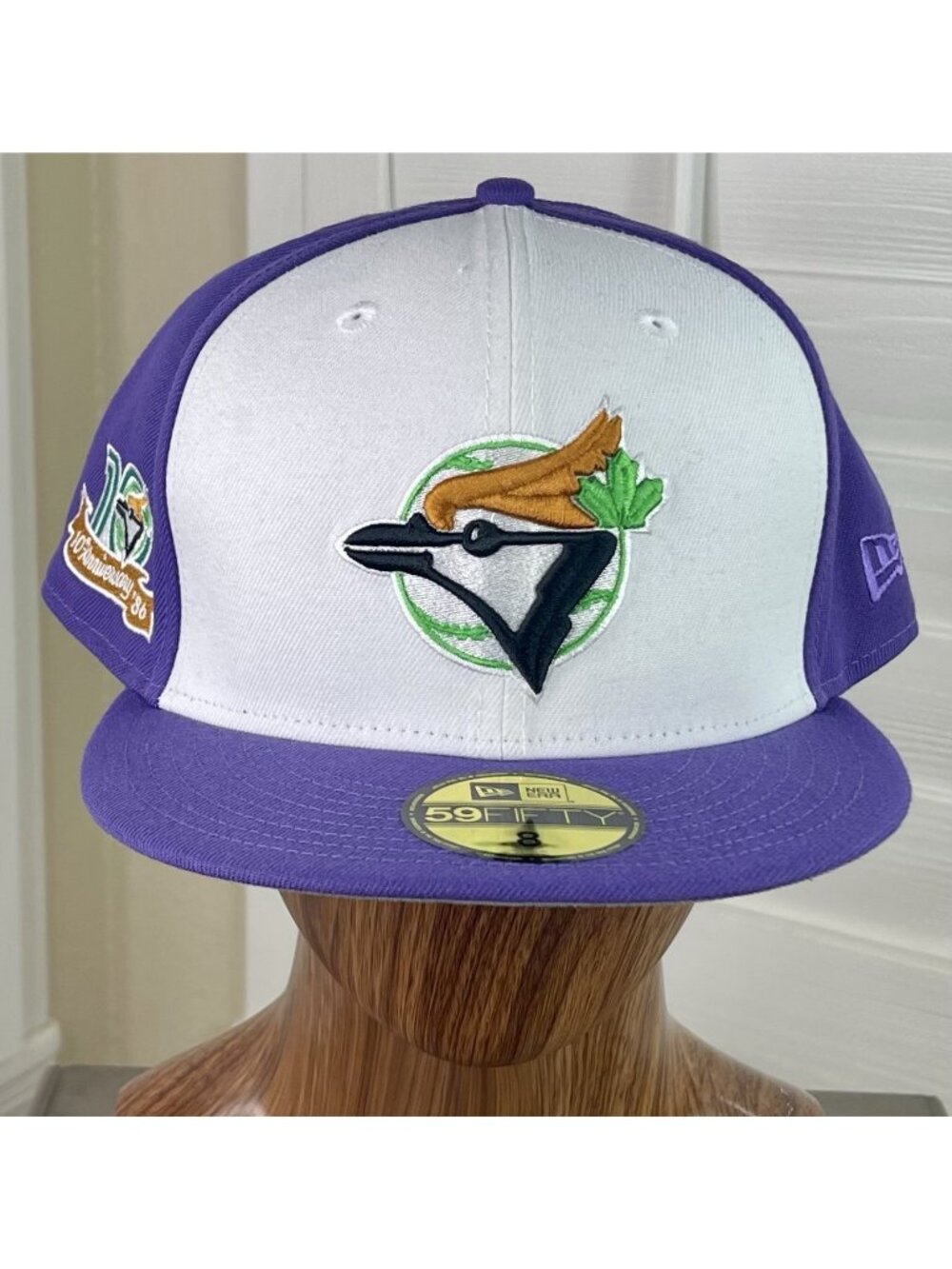 New Era 59Fifty MLB Toronto Blue Jays ‘1986 10th Anniversary Patch’ Fitted Hat 8